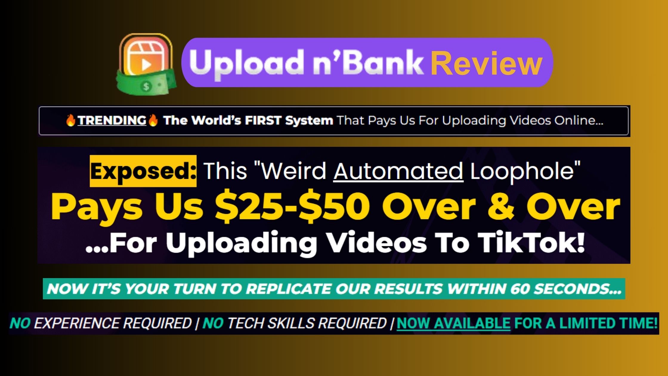 UPLOAD n' BANK Review Featured Image