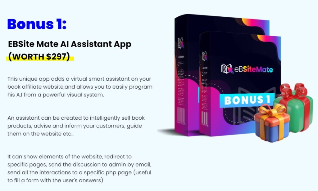 eBSiteMate Review Bonus 1