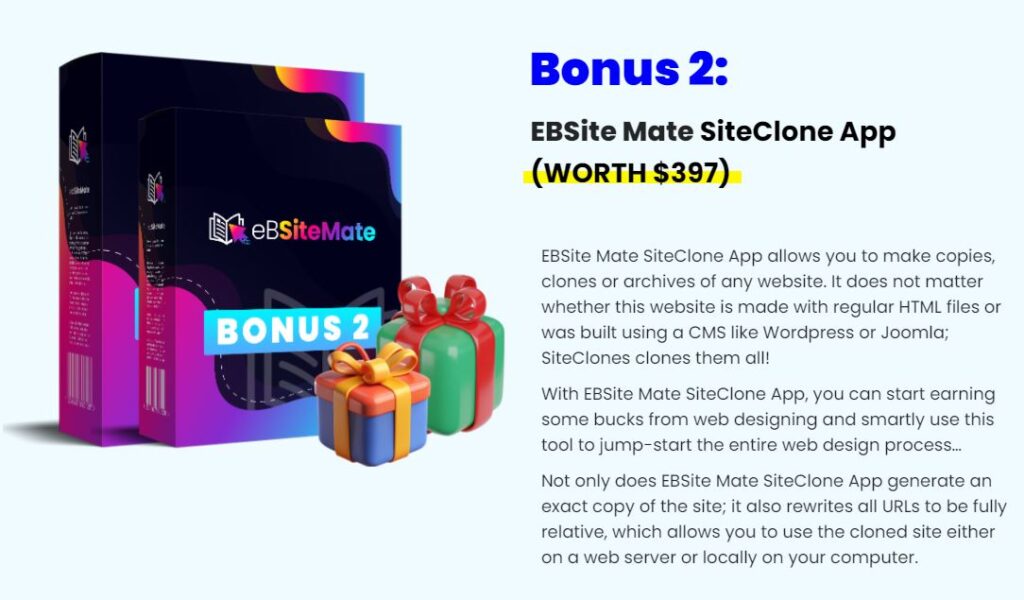 eBSiteMate Review Bonus 2